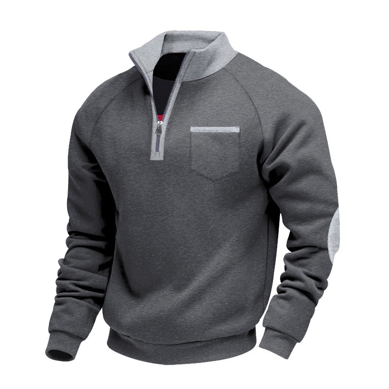 Eoghan - Fleece Quarter-Zip Sweatshirt